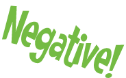 Negative  